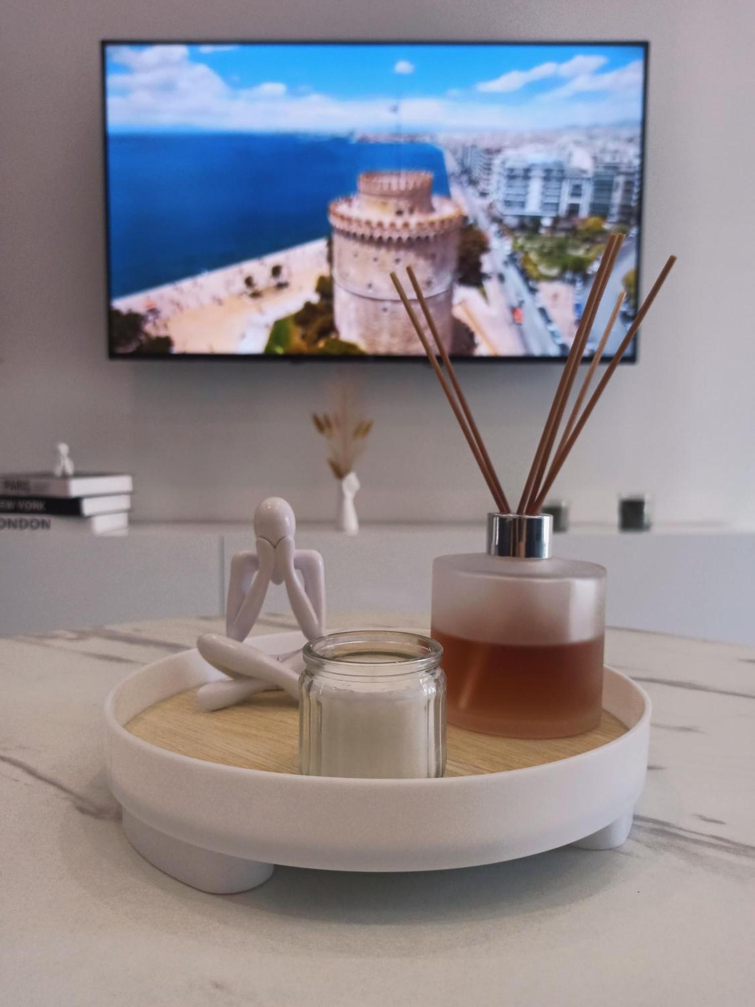 Athonos Secret Diamond Apartment Tesalonika Bagian luar foto